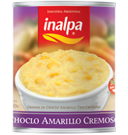 Granos de Choclo Amarillo tipo cremoso  "crema de chocolo