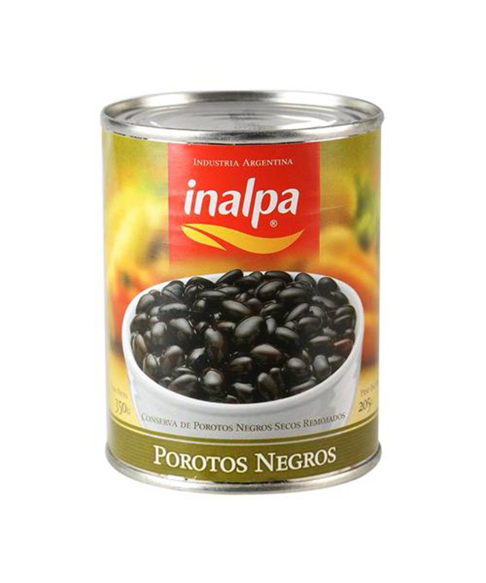 Conservas de Porotos Negros Secos Remojados