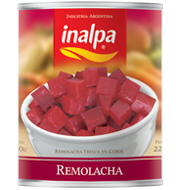 Remolacha fresca en conserva