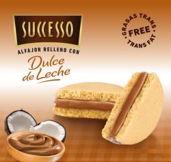 Alfajor de maicena y Dulce  de leche