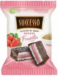 Alfajor De Arroz Con Mousse De Frutilla