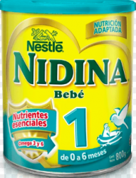 Leche para bebés Nidina 1