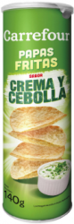 Papas Fritas Apiladas Sabor Crema Y Cebolla (CMA Paraguay)