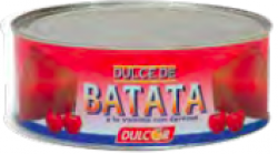 Batata a la vainilla con cereza