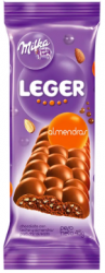 Milka leger almendras