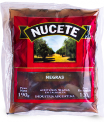 Aceitunas negras enteras