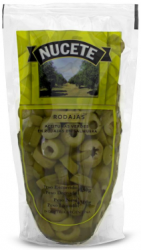 Aceitunas verdes en rodajas