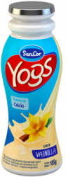 Yogur Yogs Bebible sabor  Vainilla