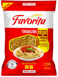 fideos tirabuzon