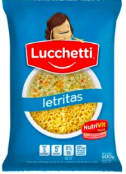 fideos letritas