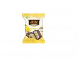 Alfajor De Arroz Con Mousse De Banana