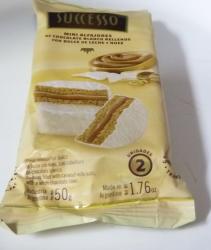 Alfajor De Chocolate Blanco y Dulce De Leche