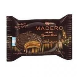 Alfajor Madero Chocolate y dulce de leche