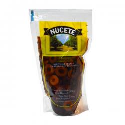 Aceitunas negras en rodajas en salmuera