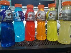 Bebida todos los sabores Gatorade y gatorade zero