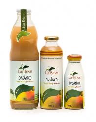 Jugo de pera y manzana orgánico Las Brisas