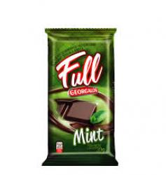 Chocolate georgalos semiamargo relleno con menta Full