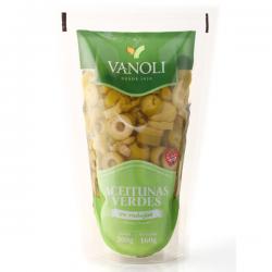 Aceitunas verdes en rodajas