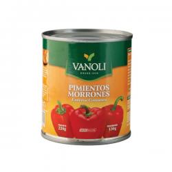 Pimiento morrón al natural -enteros comunes-