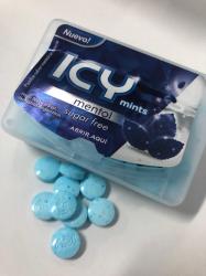 Pastillas Icy sabor mentol