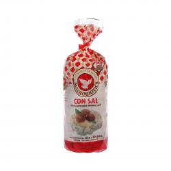 Galleta de arroz Macrobiotica CON SAL con arroz integral yamani, semillas de sésamo y lino con sal