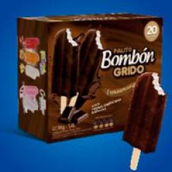 Palitos de crema: Palitos bombón sabor crema americana bañado