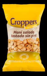 Mani tostado salado sin piel