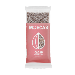 Barrita de cereal sabor cacao y avellanas