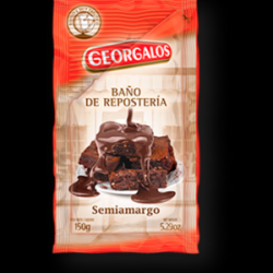 Manga  baño de repostería Georgalos: semiamargo