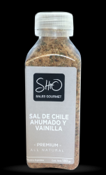 Sal de chile ahumado y vainilla Shio