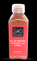 Sal de pimentón ahumado & ají cayena Shio