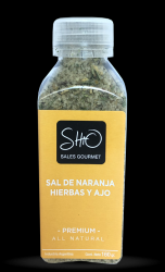 Sal de naranja , hierbas & ajo Shio