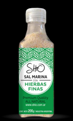 Sal marina con  hierbas finas