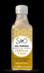 Sal marina con cebolla & ajo