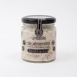 Untable a base de almendra sabor oliva & ajo