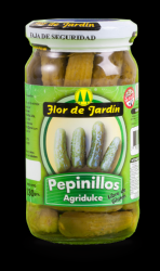 Pepinillos agridulces