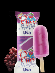 Helado de agua sabor uva