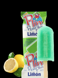 Helado de agua sabor limón