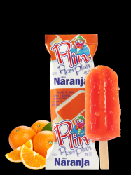 Helado de agua sabor naranja