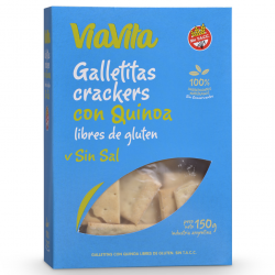 Galletitas crackers sin gluten con quinoa TAEQ (RNE- 21-113743)