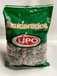 Caramelo bolón sólido azucarado de eucalipto (solamente ind. Argentina)
