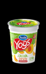 Yogur Yogs batido descremado sabor durazno