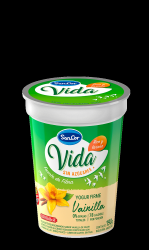 Yogur VIDA descremado firme sabor vainilla