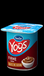 Yogur Yogs entero firme sabor Dulce De Leche