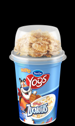 Yogur Yogs entero con Zucaritas