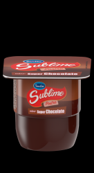Postre de chocolate con dulce de leche Sublime