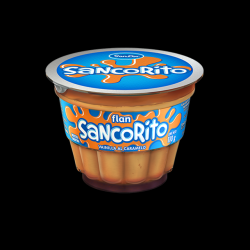 Flan vainilla con caramelo Sancorito