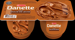 Postrecito Danette sabor dulce de leche