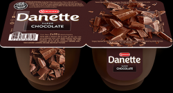 Postrecito Danette sabor chocolate