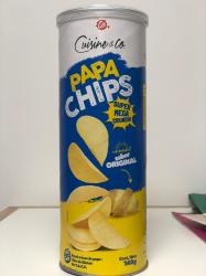 Papa chips apiladas Cuisine & Co (CMA Paraguay) sabor original